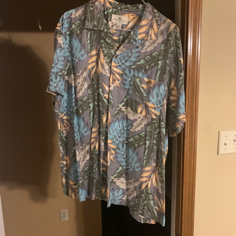 Silk short sleeve shirt